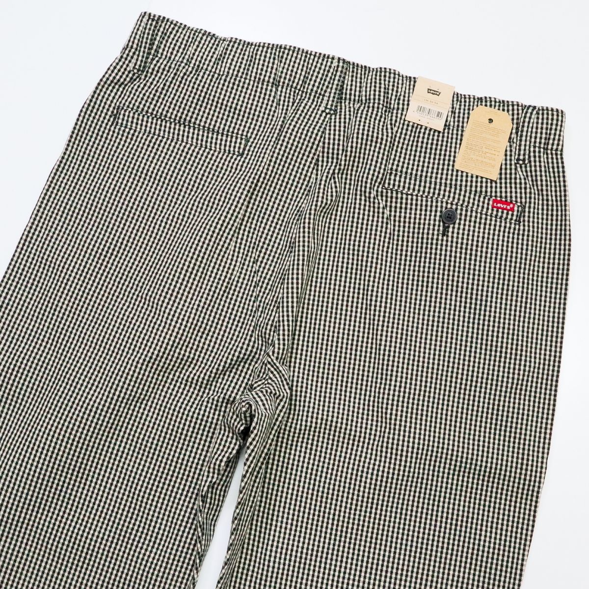 ★リーバイス Levis 新品 メンズ XX CHINO EZ TAPER ストレッチ チェック チノ イージーパンツ ロングパンツ M [A1041-0040-M] 四 壱★QWER_画像2