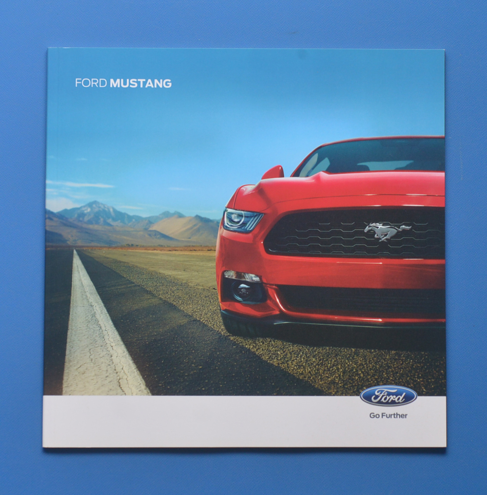  Ford Mustang FORD MUSTANG Japanese inscription 2015 year 2 month catalog [AE22-02]
