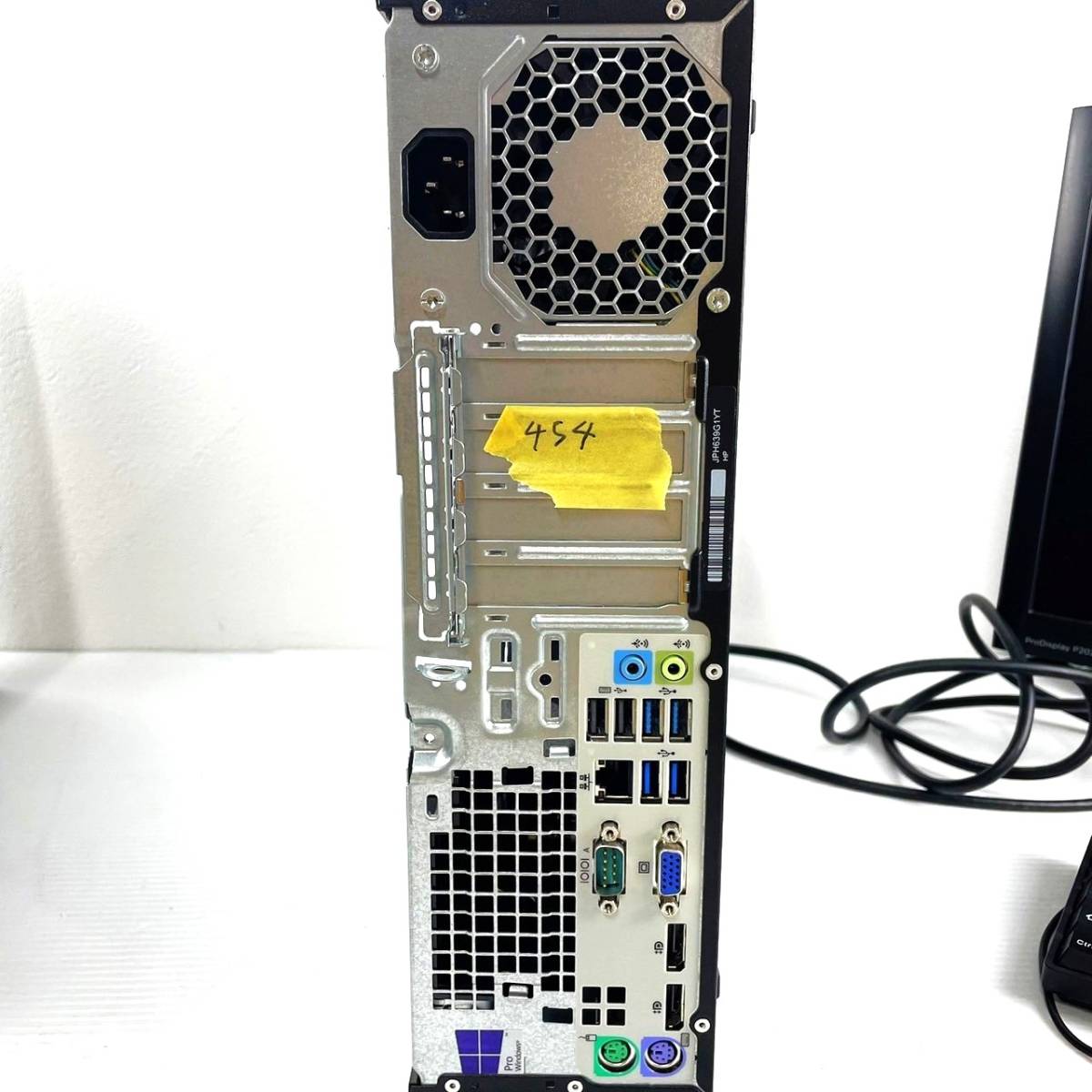 454【通電OK】 HP ProDesk 600 G2 SFF L1Q39AV TPC-F079-SF intel Core i7-6700 CPU @ 3.40GHz デスクトップ PC パソコン_画像4