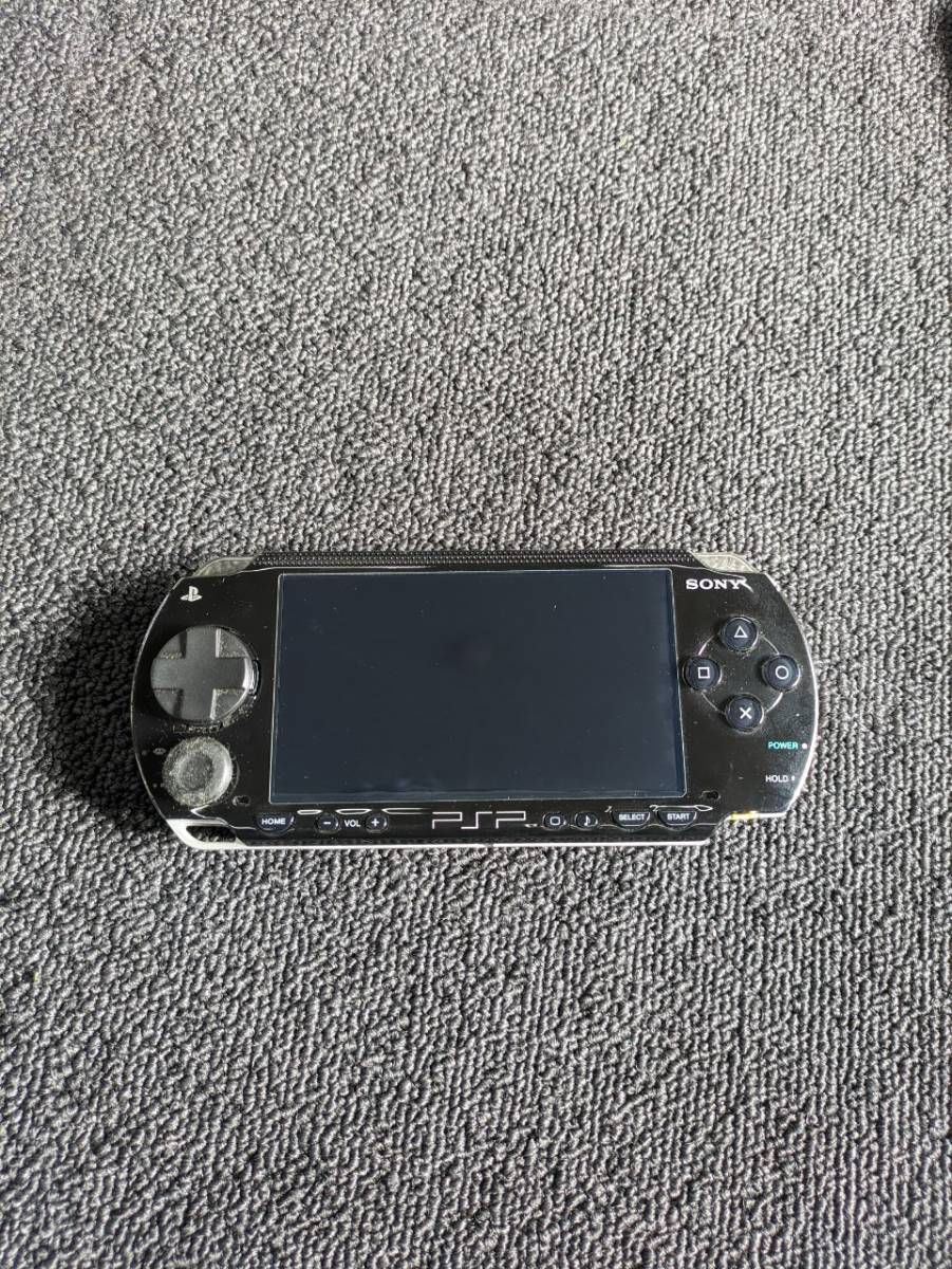 ☆PSP　PSP1000 ブラック　黒　本体　中古　ゲーム機　ＳＯＮＹ　プレイステーションポータブル　動作確認済み☆_画像1