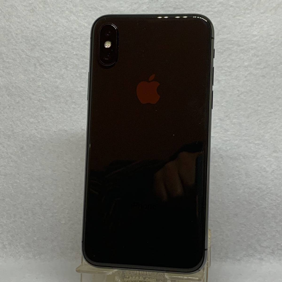 12315【美品】iPhoneX 256GB グレー SIMフリー バッテリー100% 保証付き_画像7