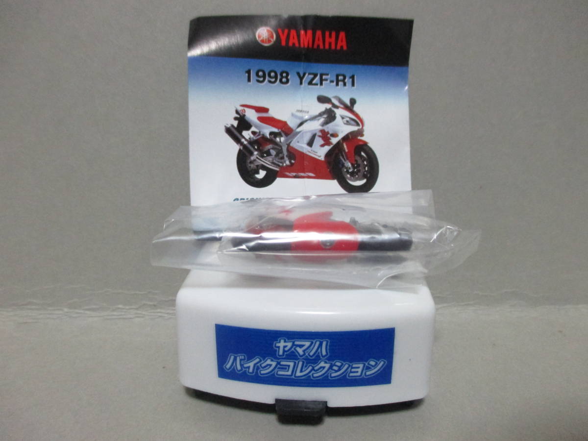 ヤマハ バイクコレクション フィギュア 6種10個set Honda SR400 RZ350 TZR250 VMAX MAJESTY YZF-R1 模型 ミニチュア 旧車 単車 オートバイの画像8