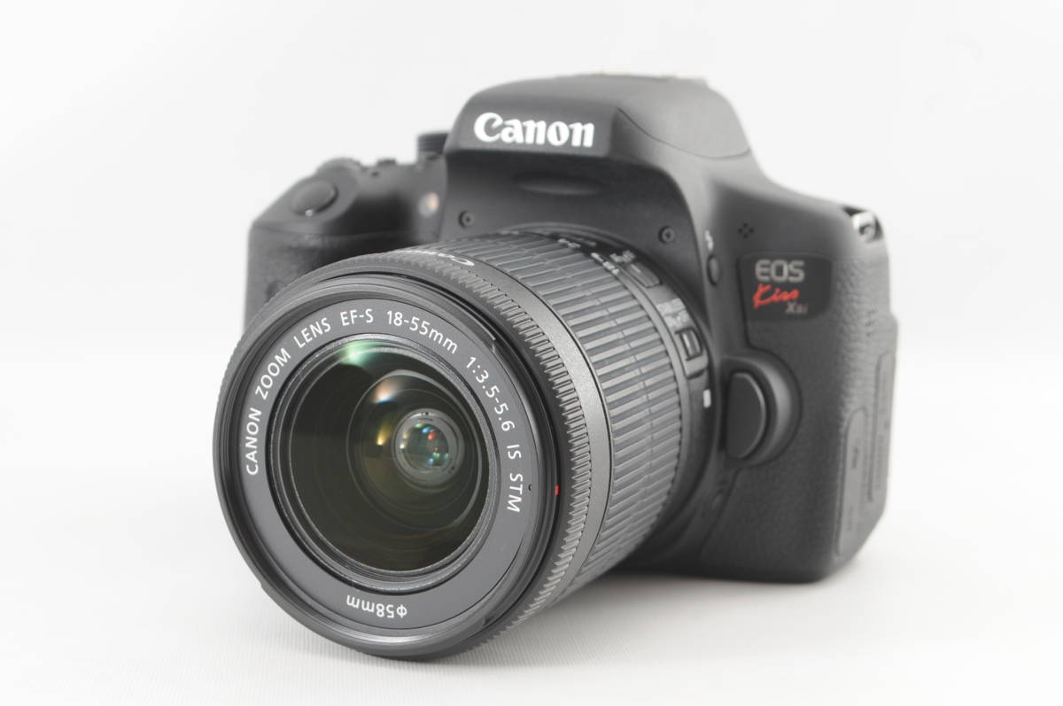 Canon EOS Kiss X8i EF-S 18-55mm F3.5-5.6 IS STM STABILIZER キヤノン デジタル一眼レフ レンズキット ★極上美品★_画像3