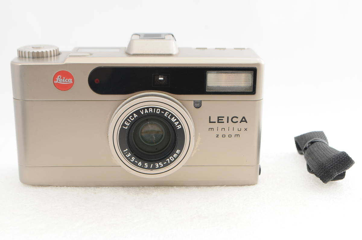 Leica minilux zoom ライカ コンパクトフィルムカメラ VARIO-ELMAR 1:3.5-6.5 35-70mm★動作確認美品★