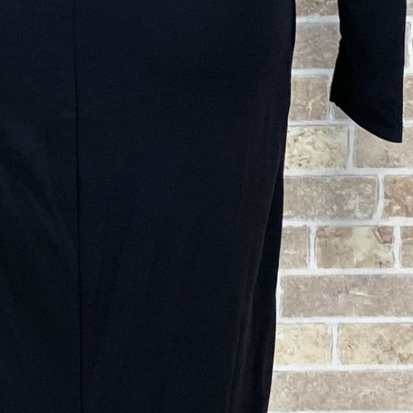 1円 ドレス ZARA ロングドレス M USAサイズ 黒 カラードレス キャバドレ 発表会 イベント　中古８００１_画像10
