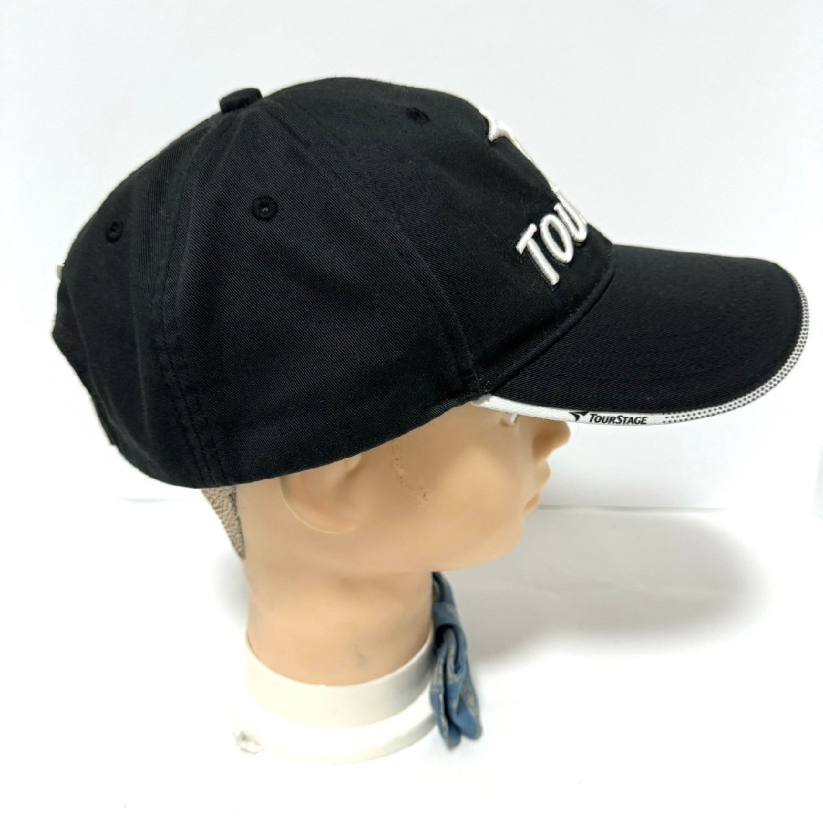(^w^)b TOURSTAGE BRIDGESTONE Tour Stage Bridgestone колпак шляпа Logo вышивка GOLF Golf спорт чёрный LL 60~63.C0808EE