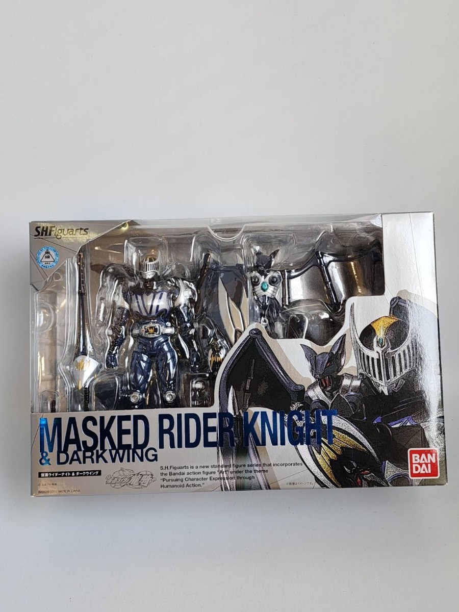  новый товар нераспечатанный товар S.H. figuarts Kamen Rider Night & темный Wing комплект Figuarts Kamen Rider Dragon Knight 