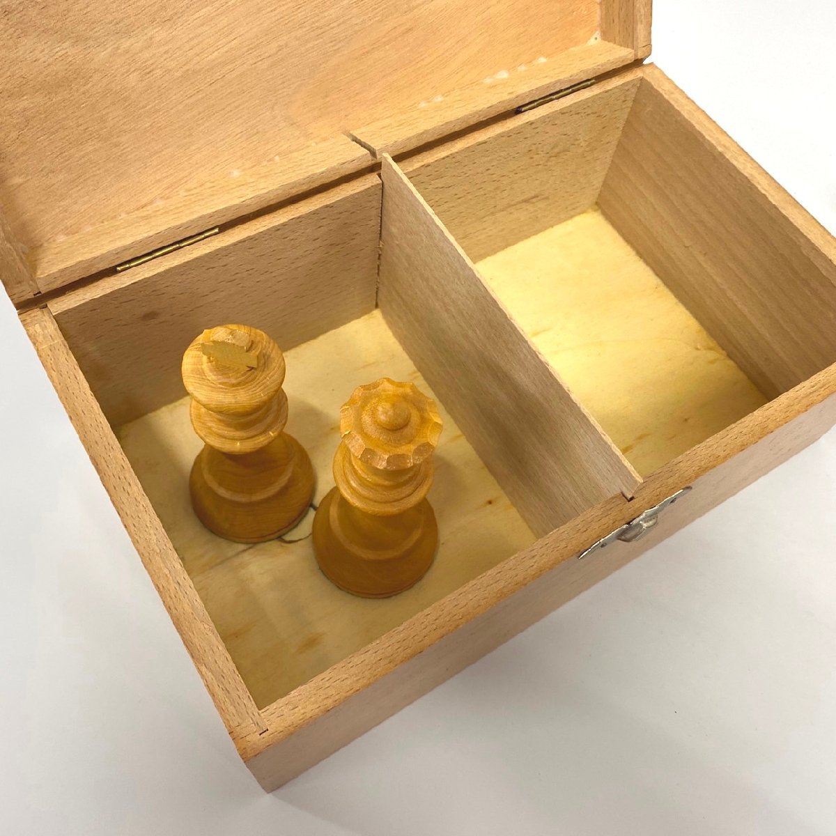 □LARDY　木製チェス駒(チェスピース)　ケース付　フランス製　/USED・玩具　Π□_画像7