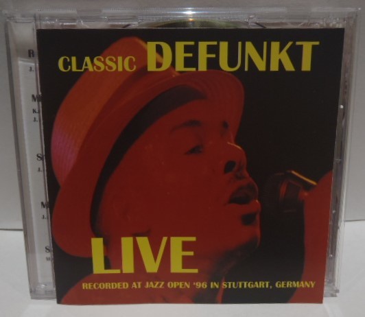 輸入盤 CD　DEFUNKT　CLASSIC DEFUNKT　LIVE　RECORDED AT JAZZ OPEN '96 IN GERMANY　デファンクト　ドイツ　JAZZ FUNK_画像1