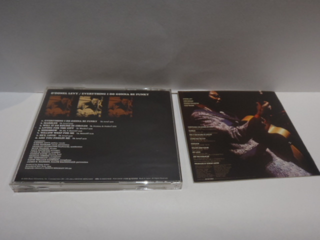 国内盤 CD O'DONEL LEVY Everything I Do Gonna Be Funky  オドネル・リーヴィ JAZZ FUNK ジャズ・ファンク・ギタリスト 74年の画像3