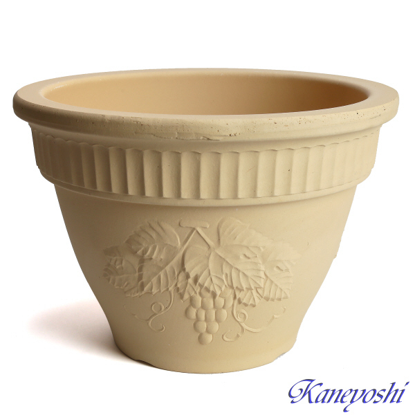 植木鉢 おしゃれ 安い 陶器 サイズ 31cm ヨーロピアン 10号 白焼 室内 屋外 白 色_画像2