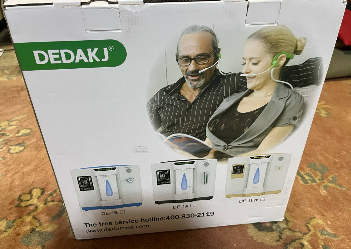 DEDAKJ DE-1LW 家庭用酸素濃縮器 酸素発生器 Home Health Care Oxygen Concentrator（西日本にお住まいの方向け）_画像6