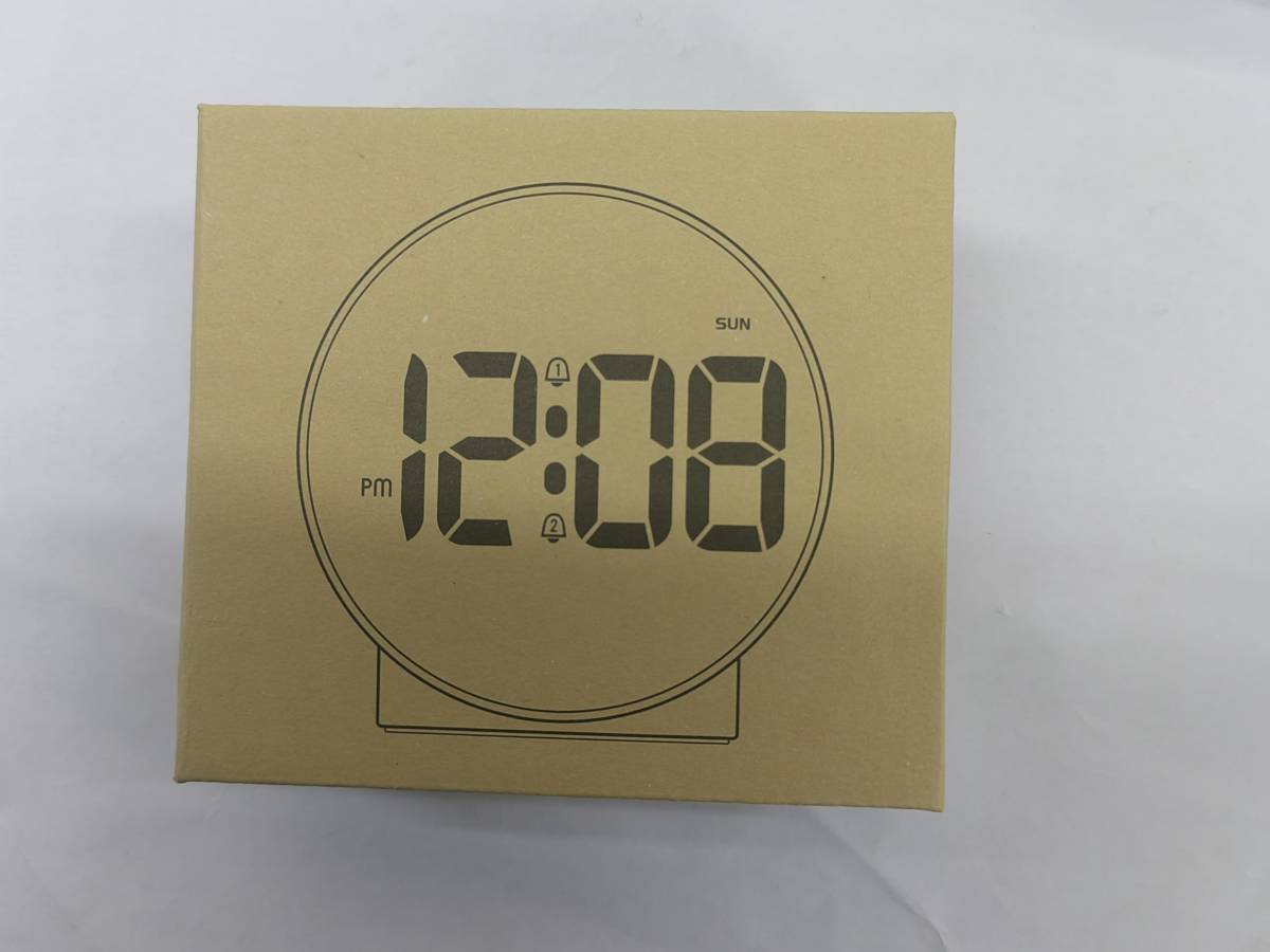【在庫処分】Deeyaple LED デジタル目覚まし時計 小型卓上時計 デュアル アラーム スヌーズ 調光可能 アラーム 曜日セ_画像8