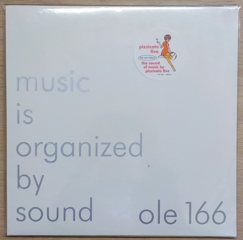 【未開封LPレコード】ピチカート・ファイヴ:the sound of music by pizzicato five【ole-166】＊シュリンク未開封,アメリカ盤,2枚組_画像1