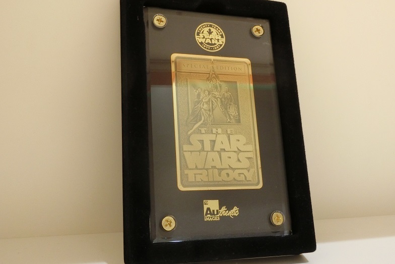 スターウォーズ【２４K】Star Wars Trilogy　24k Gold Collectables　トリロジー 24K　 ゴールドカード　1977-1997 LIMITED　EDITTION