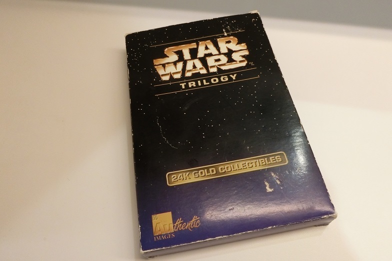 スターウォーズ【￥22万円↑】Star Wars Trilogy　24k Gold Collectables　トリロジー 24Kゴールドカード1977-1997 LIMITED　EDITTION