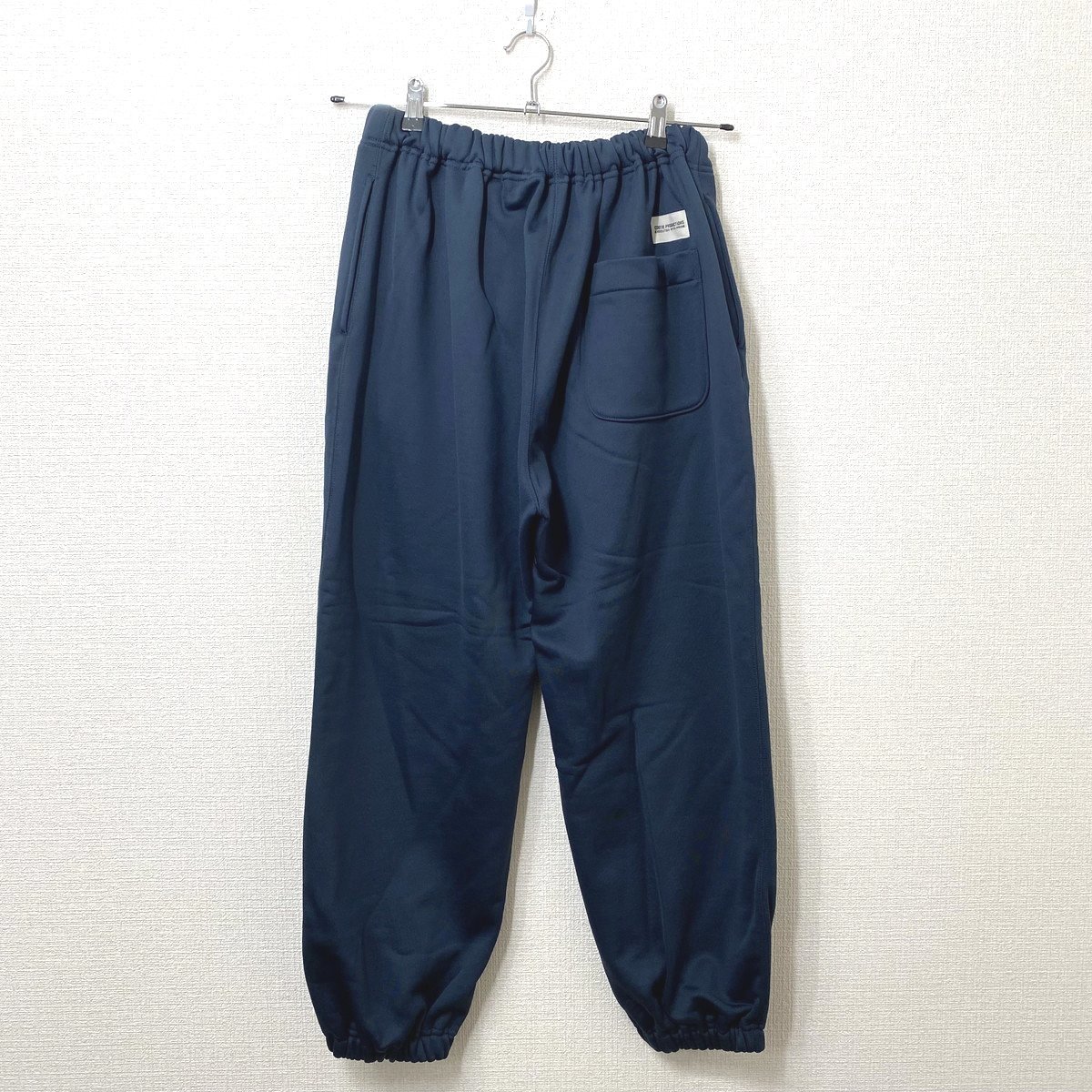 23AW 新品 / クーティー Cootie スウェットパンツ N/C Terry Sweat Pant S ネイビー 紺 フレンチテリー_画像2