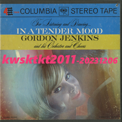 CQ-599★Gordon Jenkins & his Orchestra & Chorus　In a Tender Mood_画像1