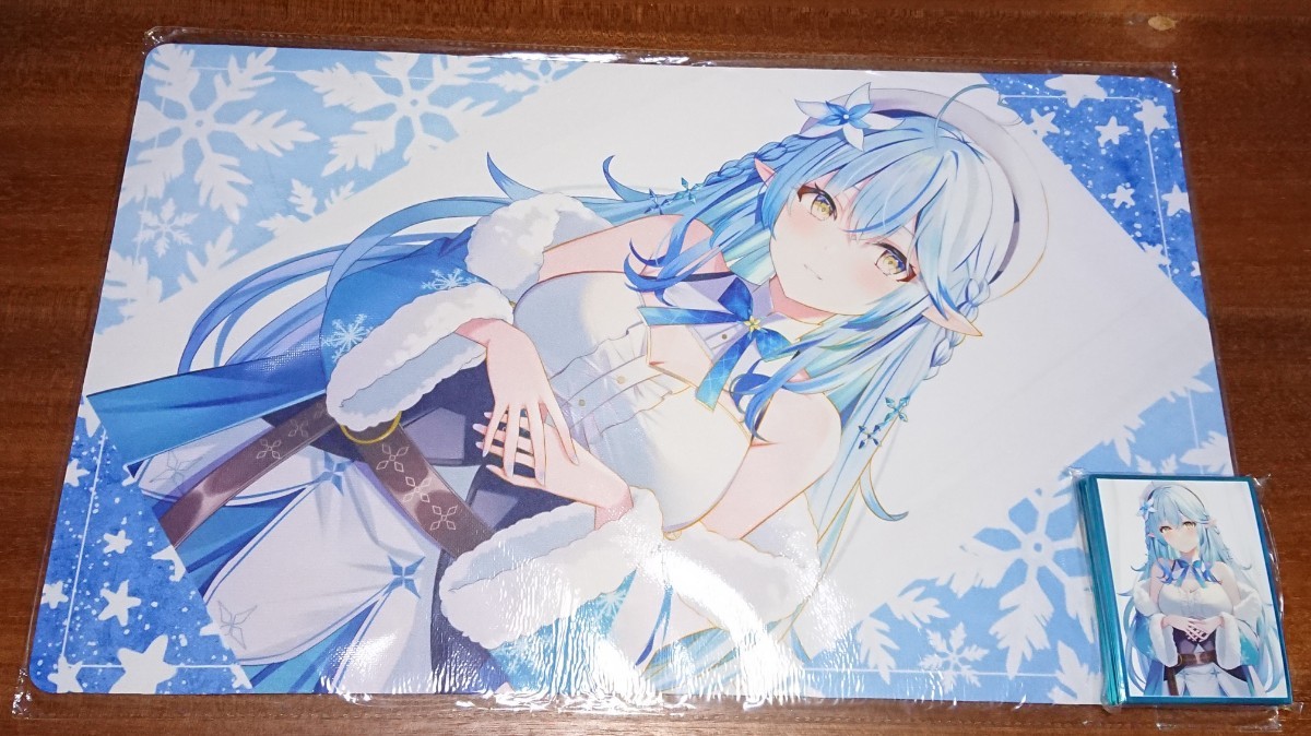 ホロライブ】 雪花ラミィ スリーブ プレイマット セット|Yahoo ホロライブ】 雪花ラミィ スリーブ プレイマット セット|Yahoo