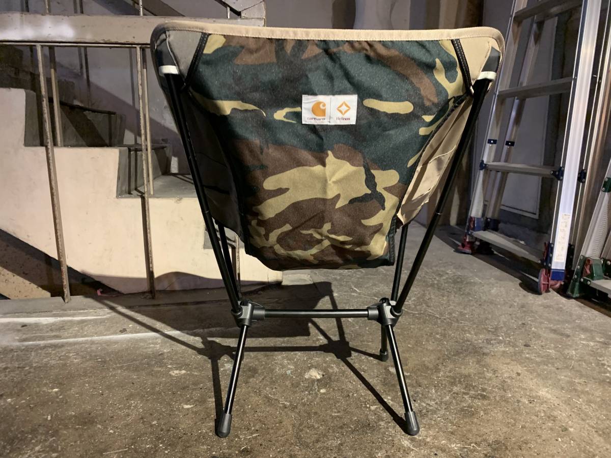 Helinox x Carhartt WIP 21SS Valiant 4 Tactical Chair カモ柄 ヘリノックス カーハート 折り畳み チェア キャンプの画像5