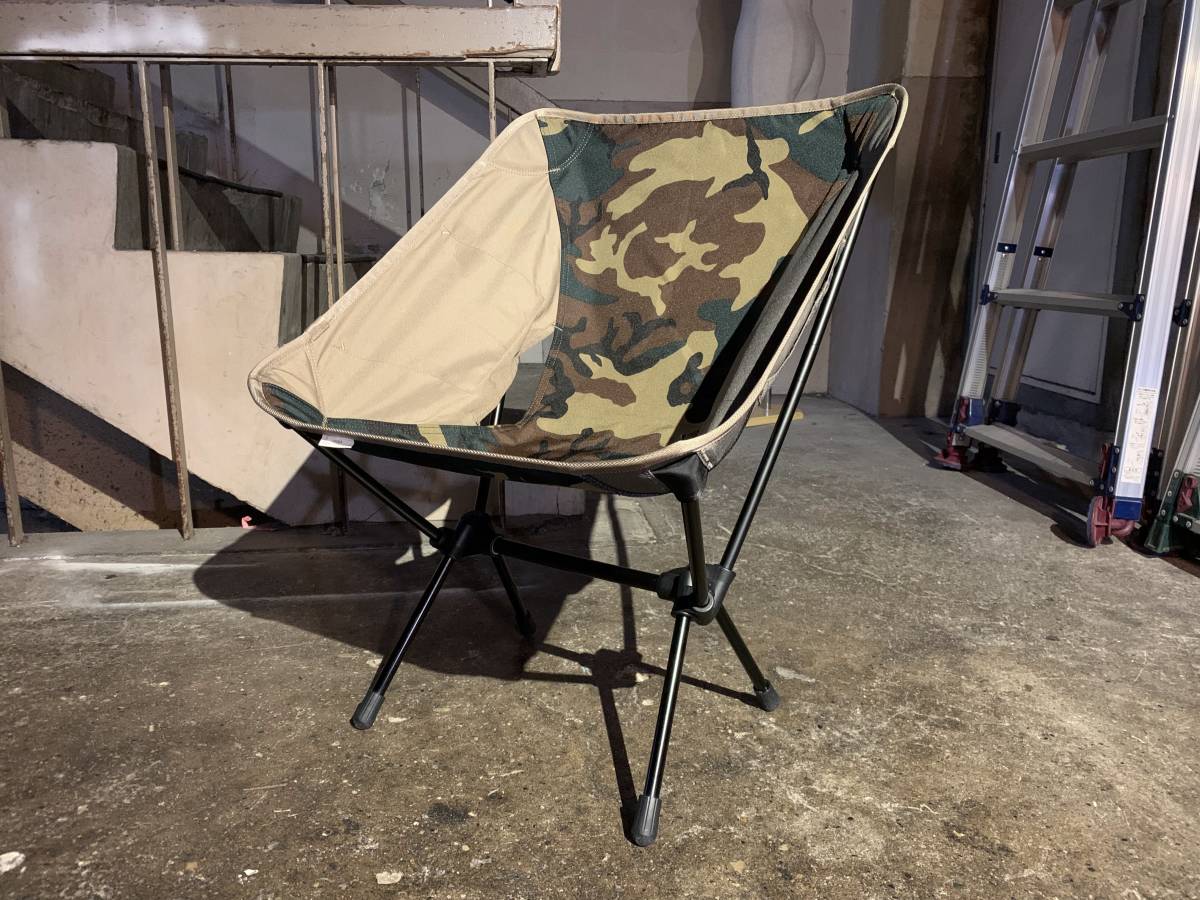 Helinox x Carhartt WIP 21SS Valiant 4 Tactical Chair カモ柄 ヘリノックス カーハート 折り畳み チェア キャンプの画像1