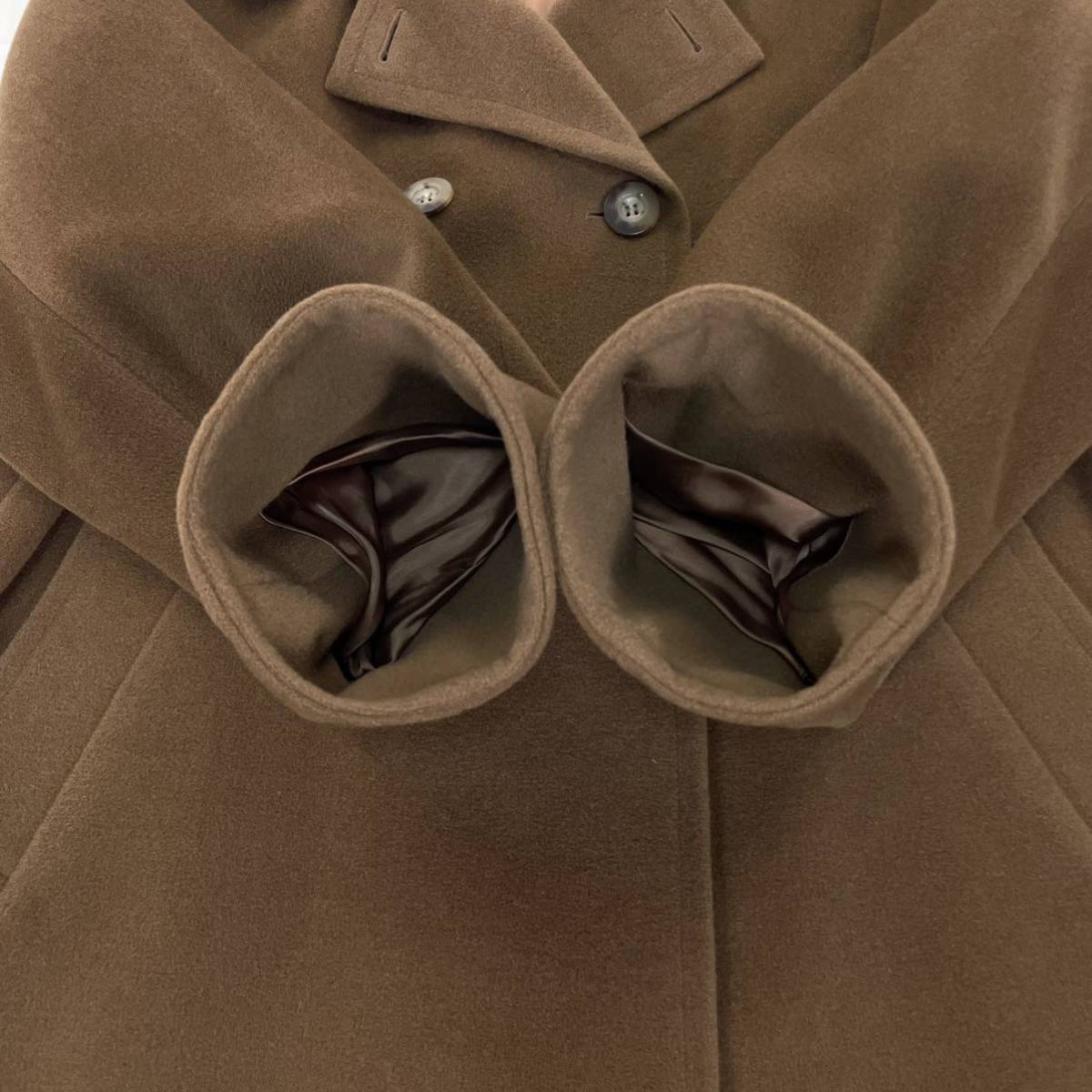 極美品】【白タグ】Max Mara マックスマーラ ダブル サイド 極美品】【白タグ】Max Mara マックスマーラ ダブル サイド