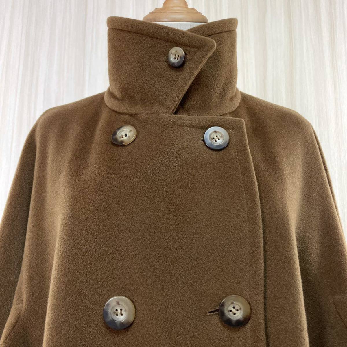 極美品】【白タグ】Max Mara マックスマーラ ダブル サイド 極美品】【白タグ】Max Mara マックスマーラ ダブル サイド