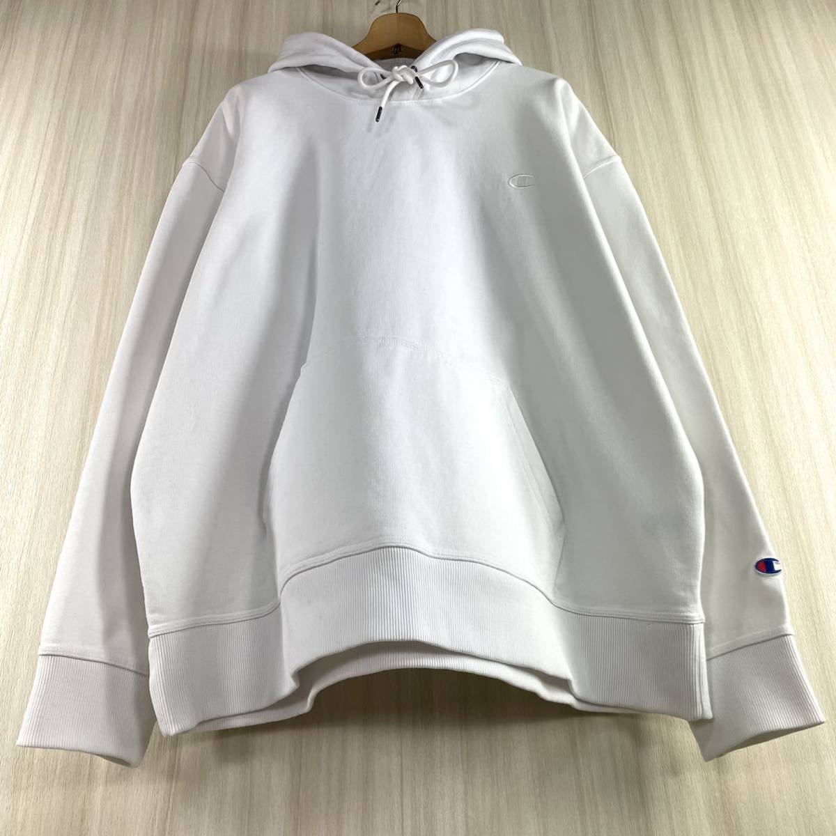 希少カラー】【4XL】【ビッグサイズ】チャンピオン 刺繍ロゴ 袖 希少カラー】【4XL】【ビッグサイズ】チャンピオン 刺繍ロゴ 袖