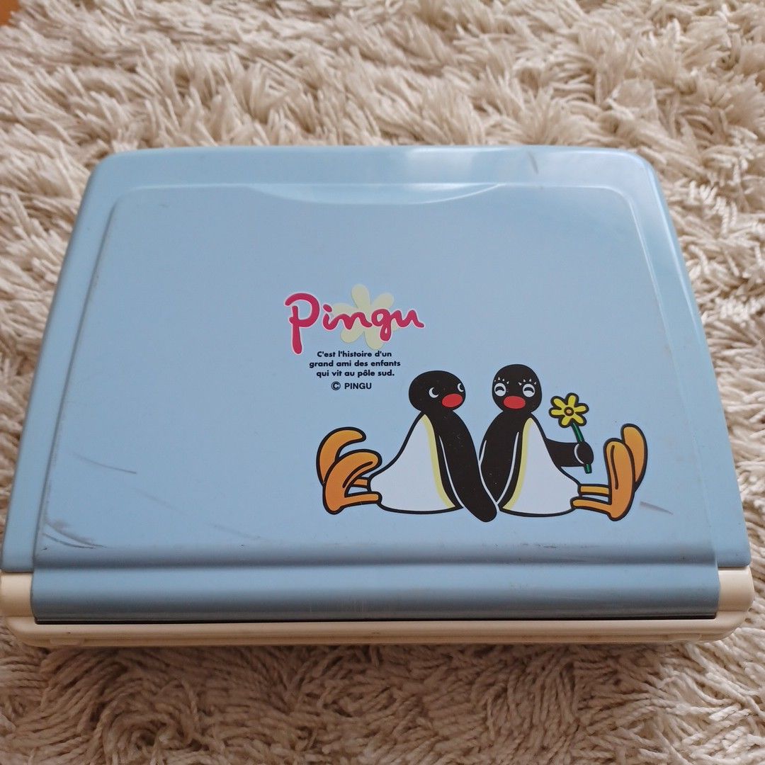 値下　Pingu　ピングー　裁縫道具箱　レトロ　ソーイングボックス 