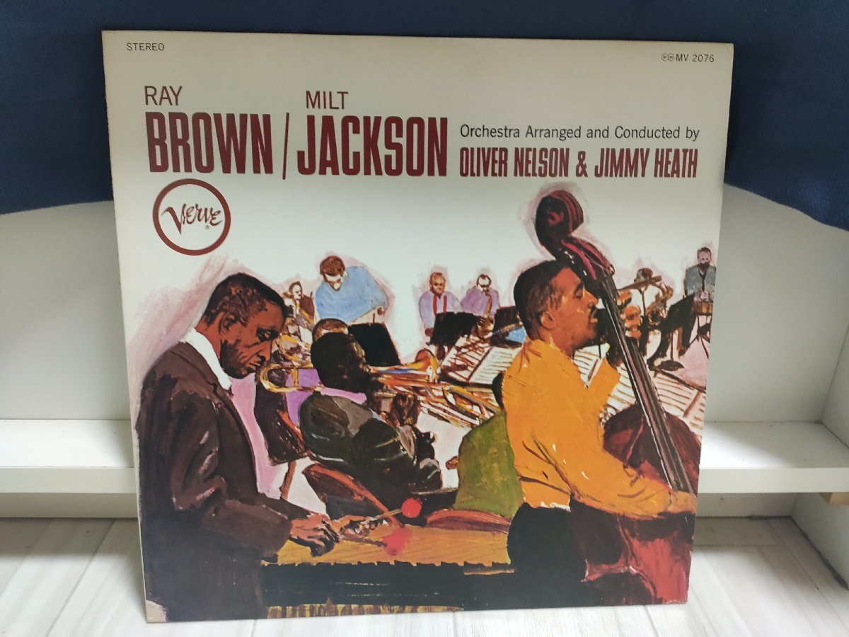 ■レコード 5000円以上で送料無料！ JAZZ/ジャズ RAY BROWN/MILT JACKSON 23LP12NT_画像1