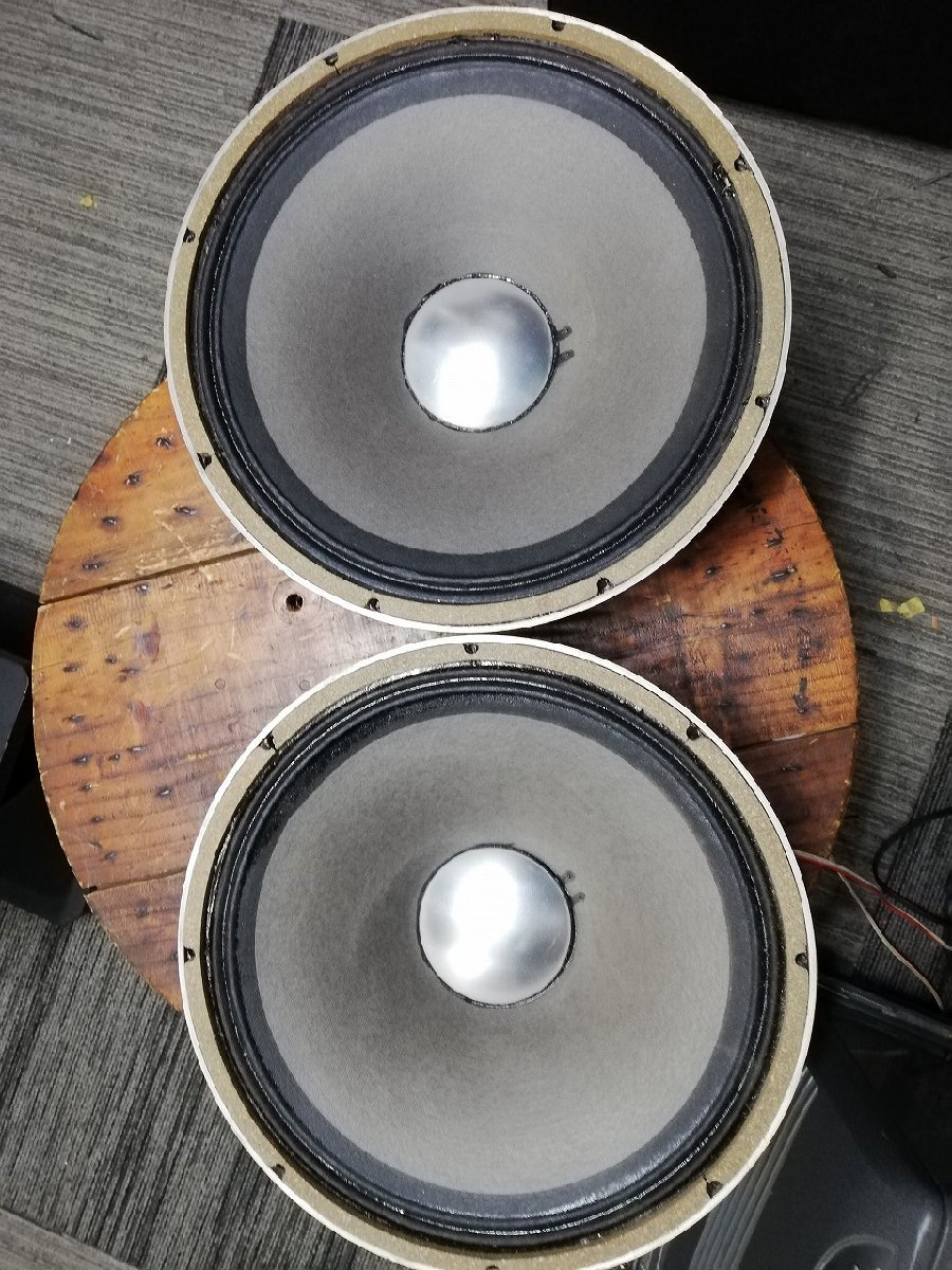 * condition excellent *JBL D-130/d130 speaker unit *38cm 15 -inch * subwoofer unit * pair service completed * under taking welcome *m0o291