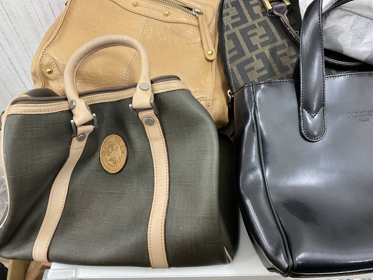 ブランド・ノンブランド　バッグ・カバン　中古品おまとめ　BALLY/VALENTINOほか　処分　状態バラバラ　【BB00999】_画像8