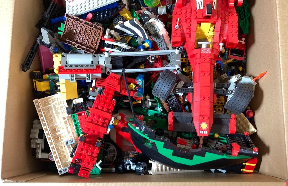 1円～　LEGO　レゴ　ブロック　パーツ　色々　大量　約4kg　まとめ売り　現状品_画像4