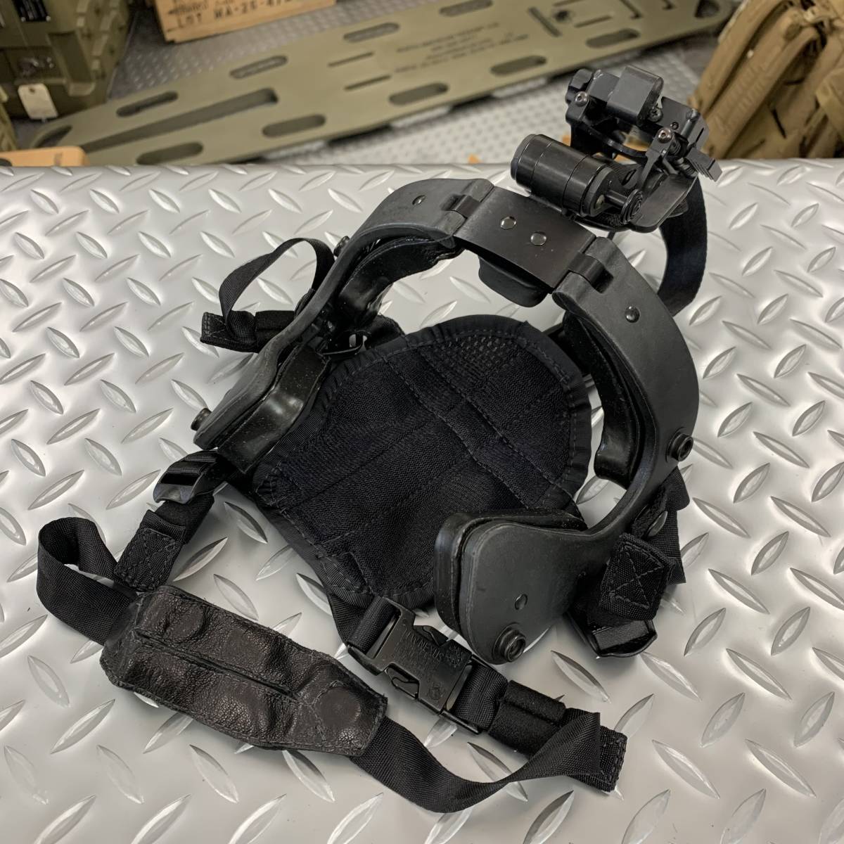 米軍実物 Norotos NVG/Hed Mount Assy ナイトビジョンマウント ops-core pvs wilcox sts_画像7