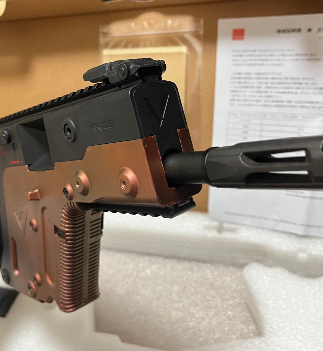 箱あり完品 特殊塗装品 KRYTAC KRISS VECTOR 電動ガン クリス 箱あり完品 特殊塗装品 KRYTAC KRISS VECTOR 電動ガン クリス