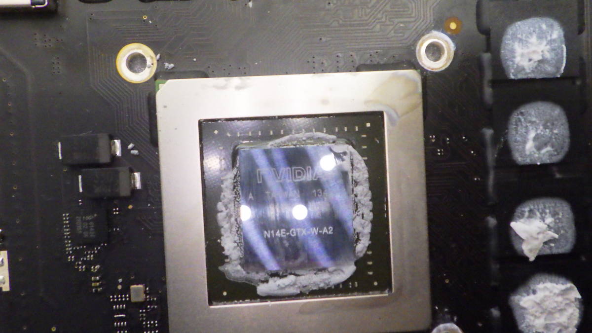 新入荷 APPLE iMac 27インチ Late2013 ロジックボード 820-3481-A GPU NVIDIA GeForce GTX 775M 載せ 中古動作品 の画像3
