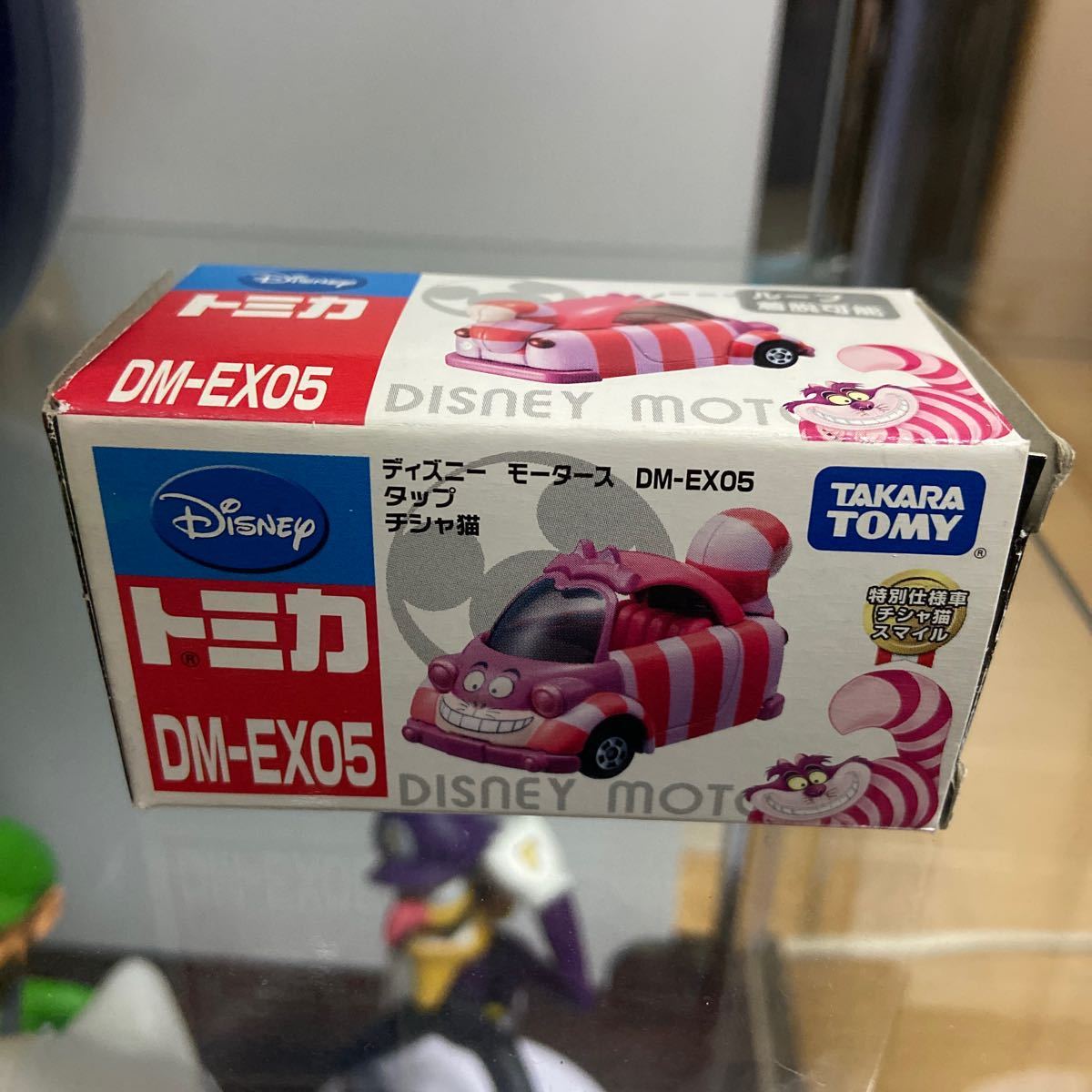 ディズニー　モータース　DM-EX05 タップ　チシャ猫　トミカ　ディズニートミカ　美品_画像1