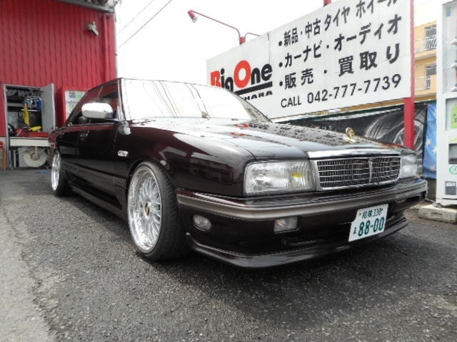 18インチ装着車 エアサス→バネサス