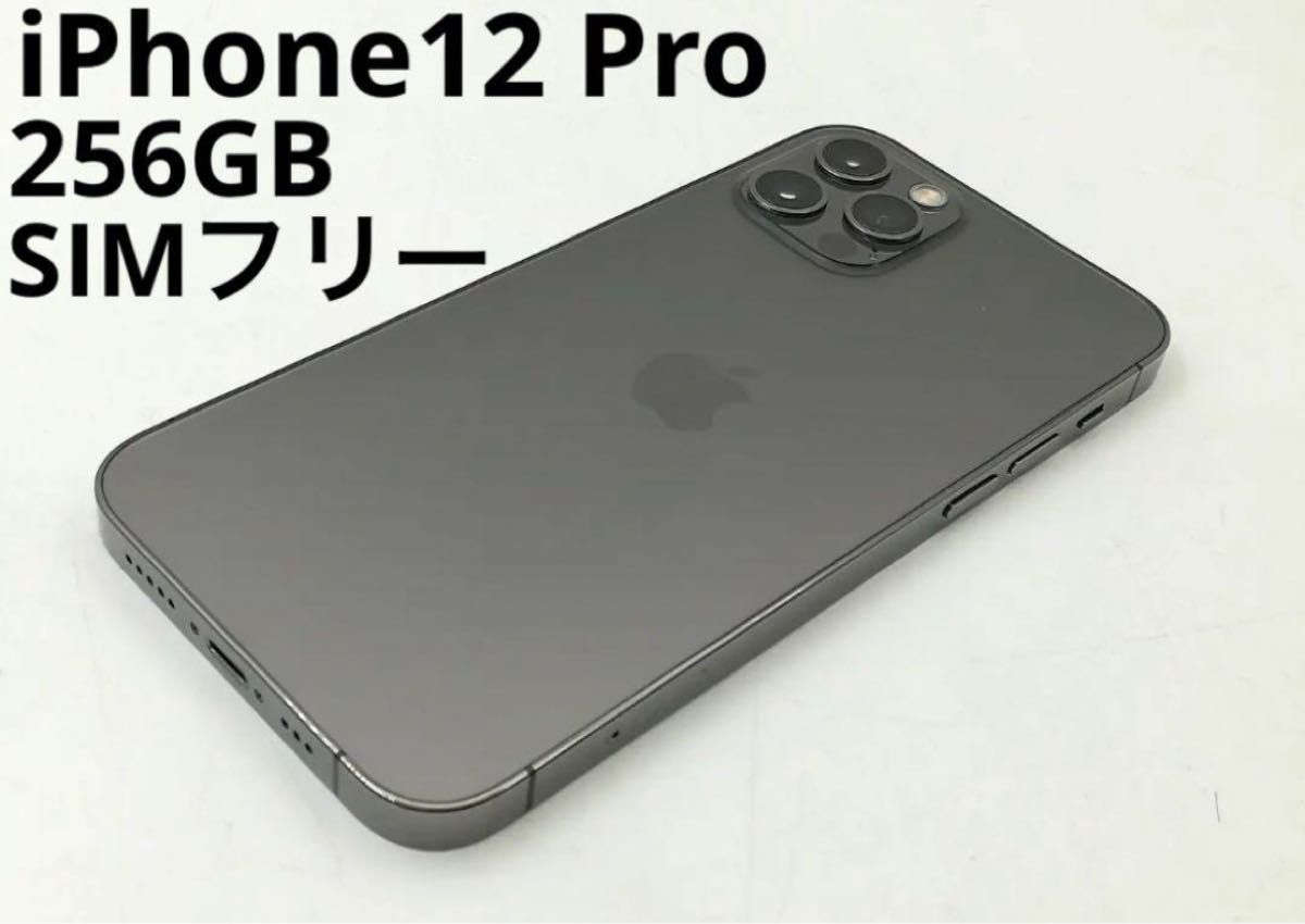 iPhone 12 pro グラファイト 256 GB SIMフリー