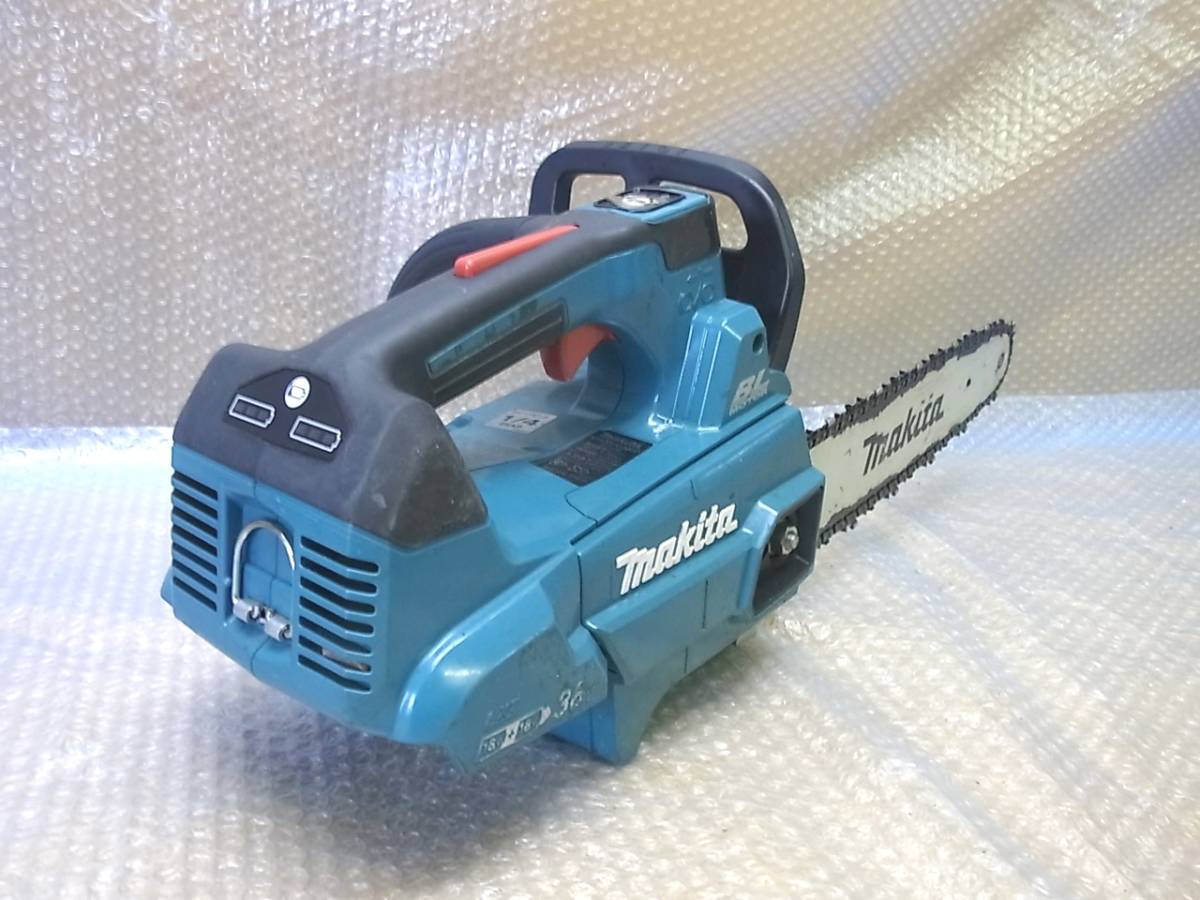 充電式チェーンソー makita マキタ MUC306D 18V×2個 300mm 充電器電池付き_画像4