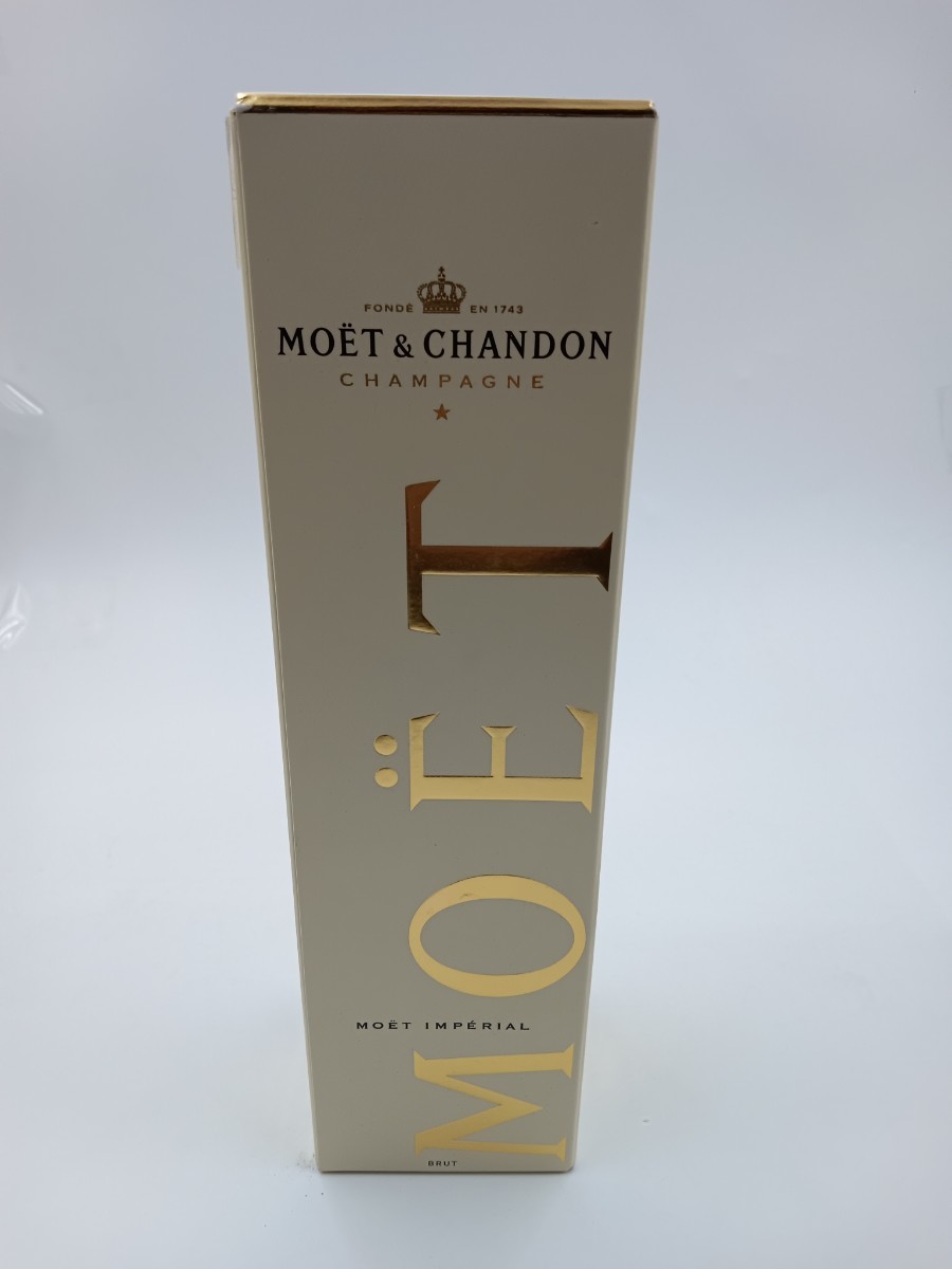 ○MOET＆CHANDON モエ シャンパン 12％ 375ml CHAMPAGNE 箱付き_画像1