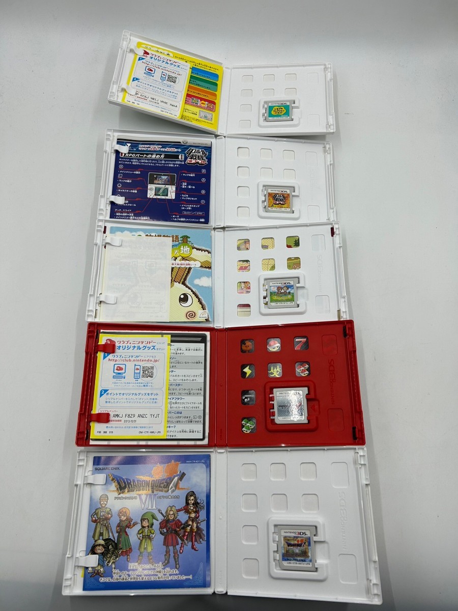 ○ Nintendo ニンテンドー 任天堂 3DSソフト14本 DSソフト12本 まとめ