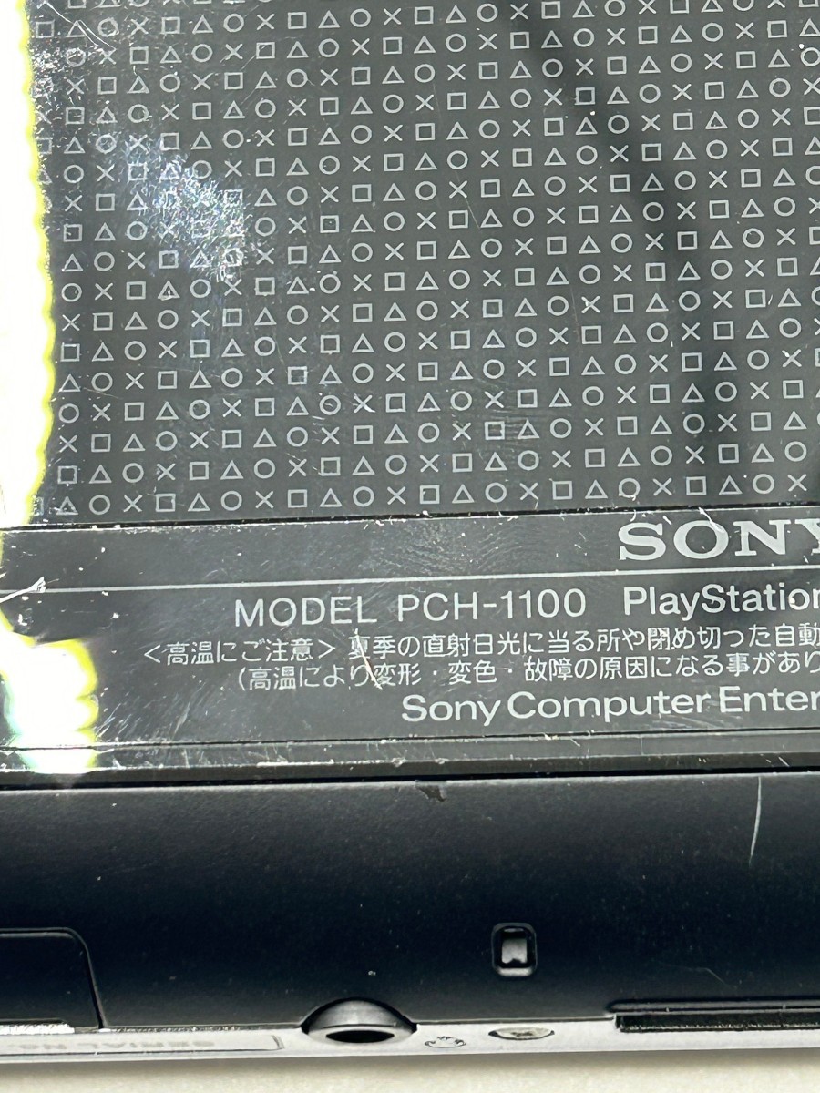 ●ジャンク品 SONY ソニー PS VITA 本体 2台セット　PCH-1100 PCH-2000 プレイステーションヴィータ BLACK ブラック ※動作未確認_画像4