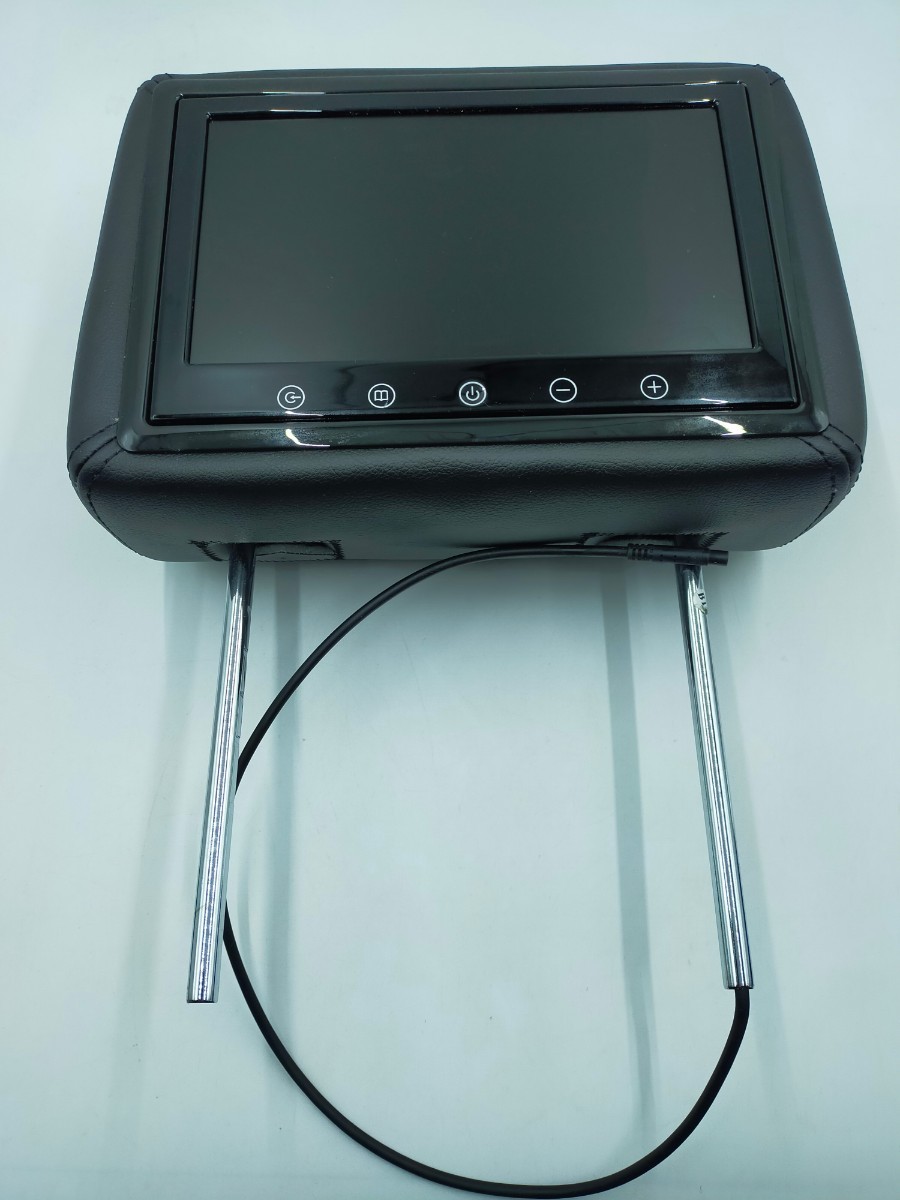 〇Car Headrest Monitor カーヘッドレストモニター ９インチ ブラック_画像3