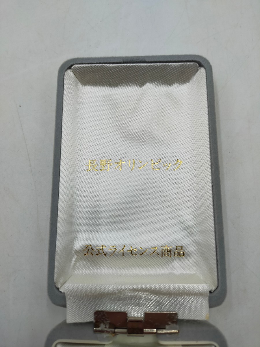 ●限定品 Zippo ジッポー 1998長野オリンピック公式ライセンス商品 No.1000 オイルライター ZIPPO 未使用品_画像3