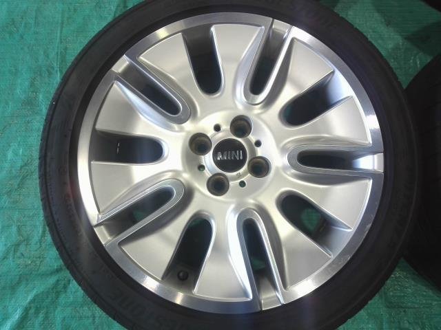 ★BMW MINI ミニクーパー 50 カムデン 17インチ 7J＋48 PCD100 4H ハブφ56.1 205/45R17 タイヤホイール 4本セット 個人宅配送不可_画像6