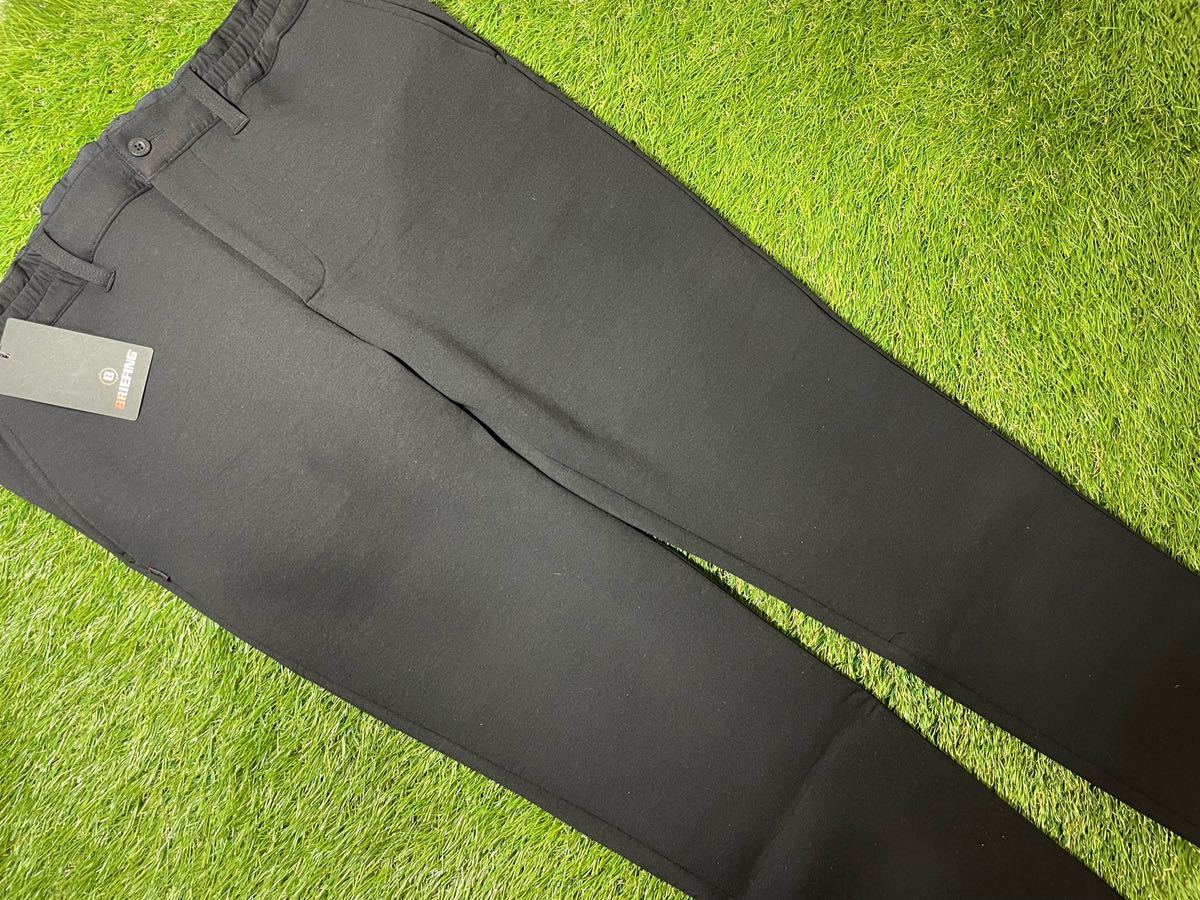 【新品】ブリーフィング ゴルフ BRIEFING GOLF MENS WARM SLIM JOGGER PANTS ブラック　XL パンツ ジョガーパンツ【未使用】_画像6