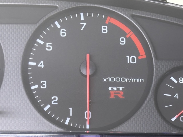 【565】☆日産 R33 スカイライン GT-R 　BCNR33 純正 スピードメーター 距離3546Km ☆_画像4