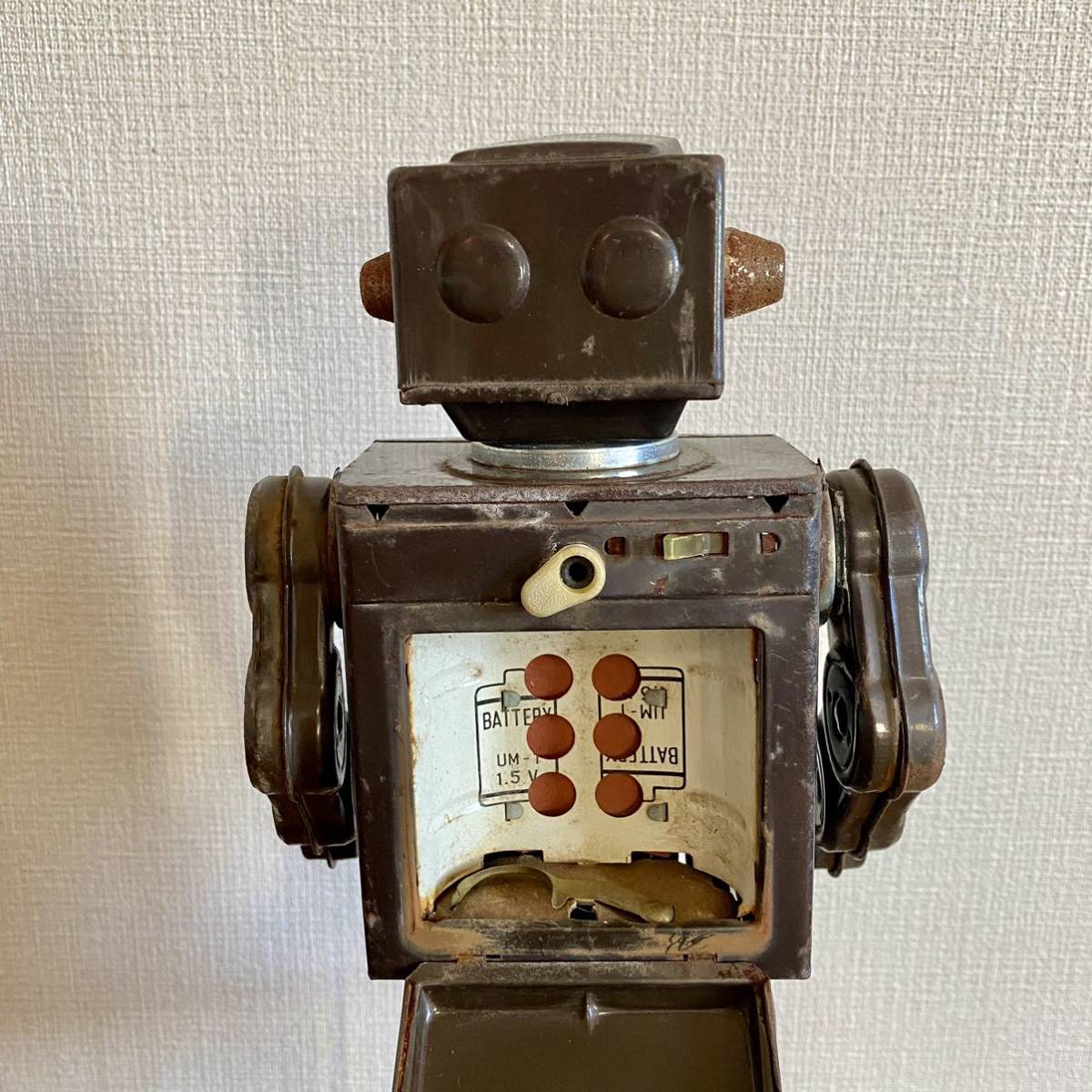 昭和レトロ　宇宙魔神　ブリキ　ロボット　堀川玩具　/ ホリカワ　日本製　60年代　当時物　【ジャンク品】【現状品】_画像8