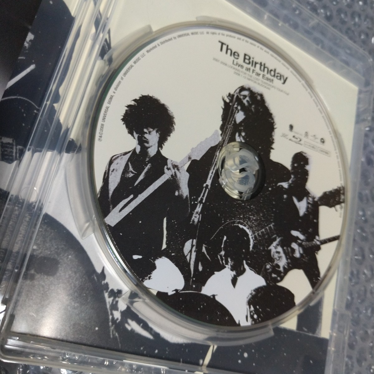 【中古】 The birthday 希少 Blu-ray 版 「LIVE at Far East 2007-2008 TOUR Final NIPPON BUDOKAN」 チバ ユウスケ BD ザ バースデイ _画像6